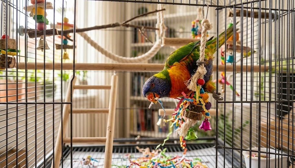 How to Keep Your Parrot Happy: Simple Enrichment Ideas for Bored Birds
